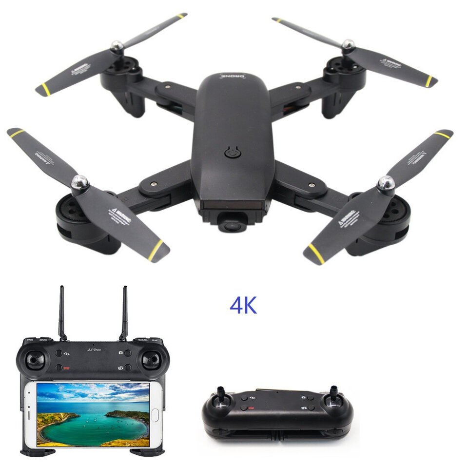 Drone Folding Dual Camera DM107S Optical Flow Positioning