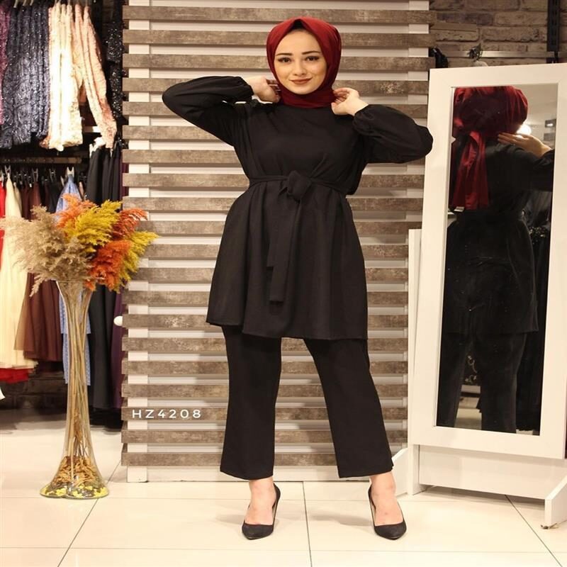 Mubarek Two-pieces Muslim Sets Abaya Turkey Hijab Dress
