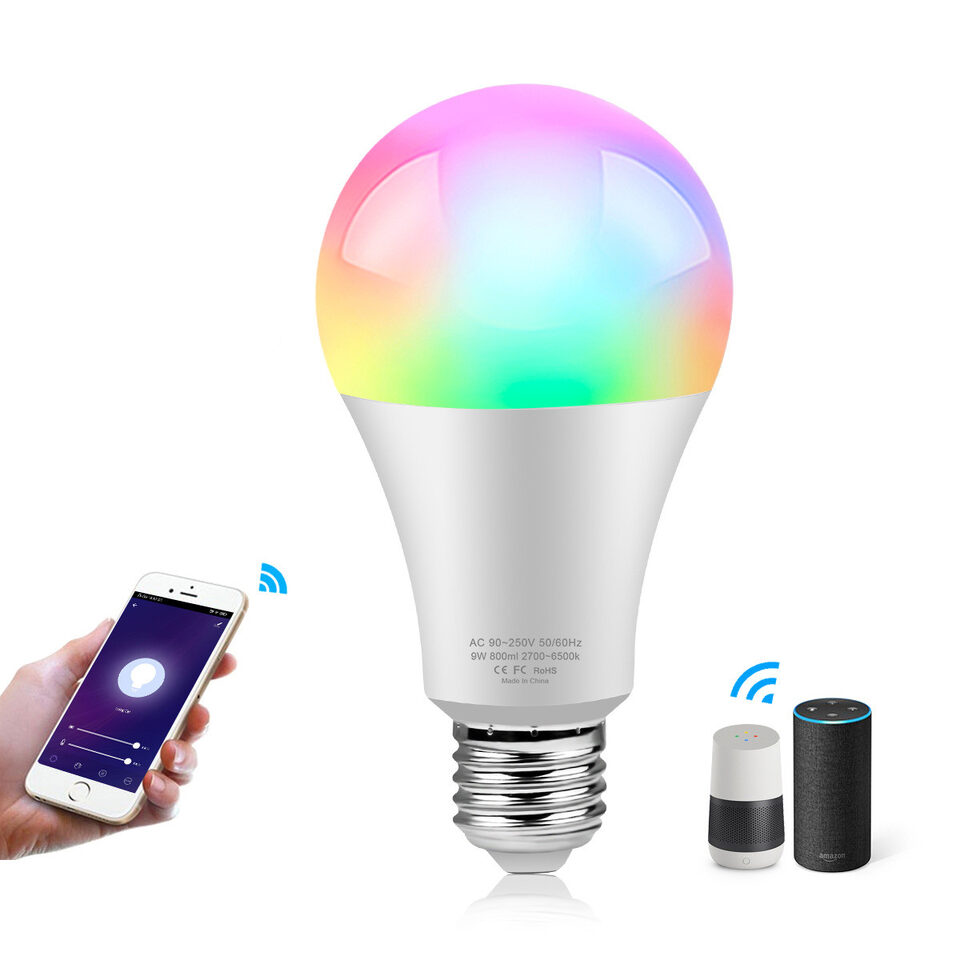 Tuya Smart Bulb Light Alexa Voice Control WIFI