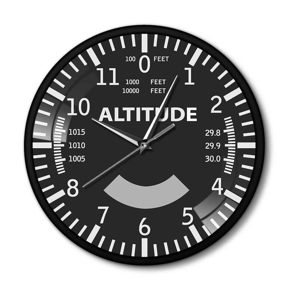 Metal Case Wall Clock Silent
