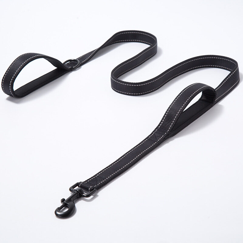 Pet Products Leash Nylon Double Thickened Reflective Dog
