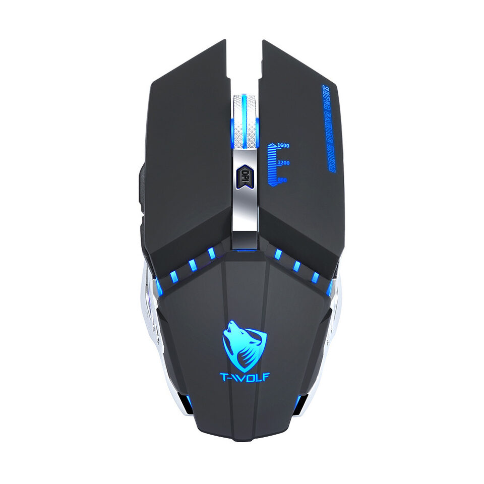 Wireless Mouse Charging Silent Glowing Gaming