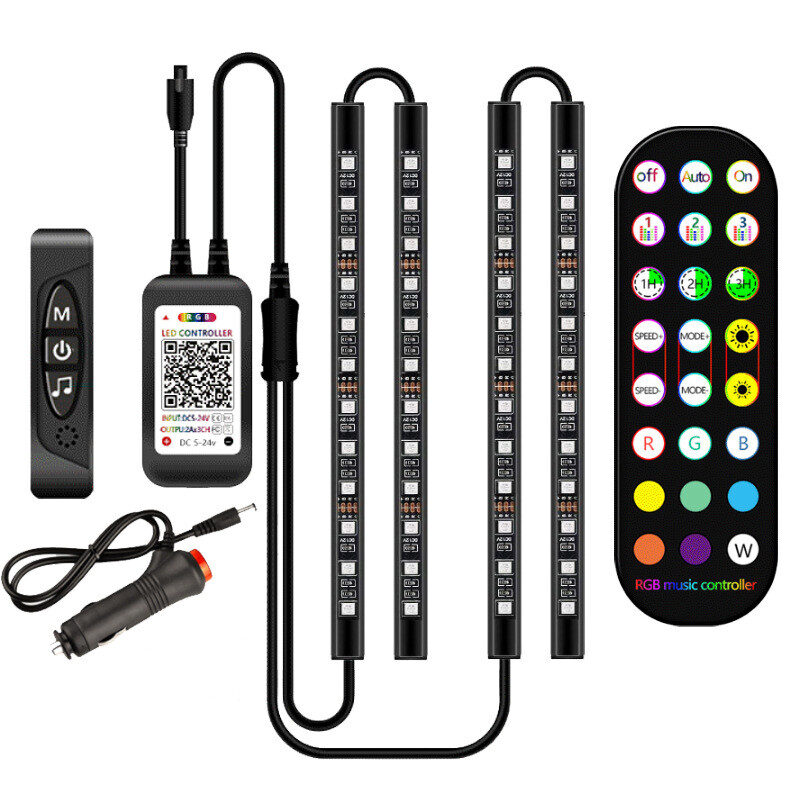 Styling Decorative Lamp LED Car Interior Light Waterproof