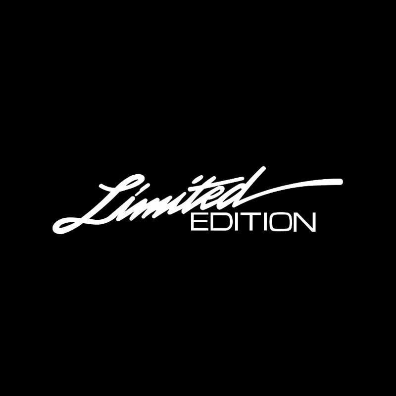 Car Sticker Laser Reflective Limited Edition