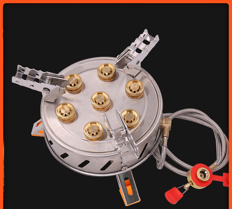 Camping Stove 7-burner Outdoor