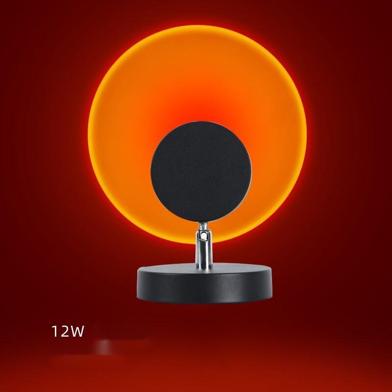 Live Broadcast Background Atmosphere Lights Sunset