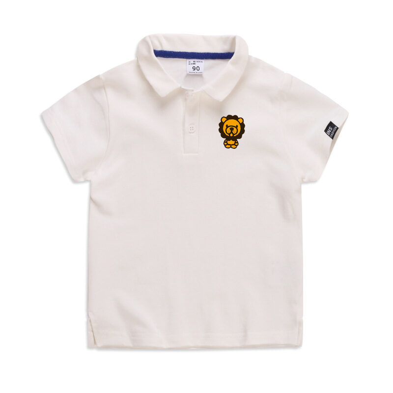 Summer Elastic Cotton Solid Color Short Sleeve Men''s