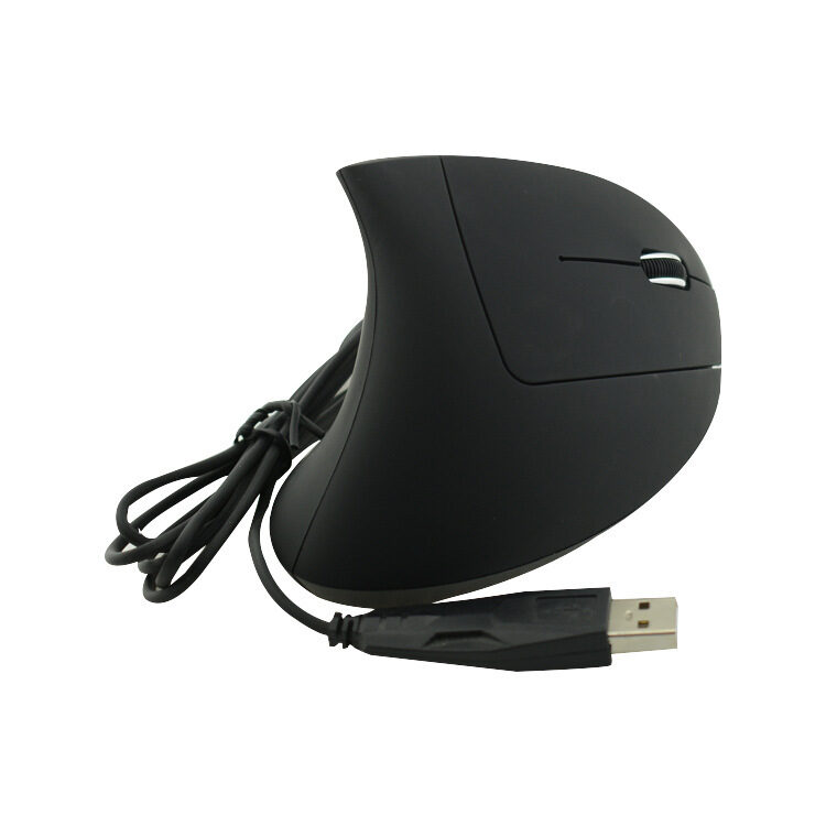 Vertical Wired Computer Accessories Handheld Optical Mouse