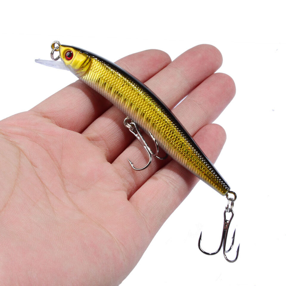Fishing Lures Minnow Wobbler Floating Bass Trolling Artificial