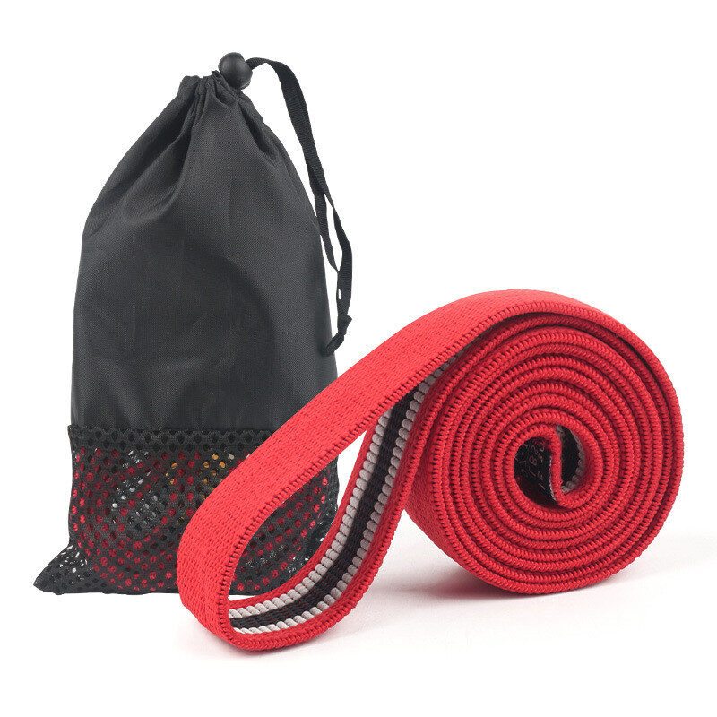 Fitness Long Resistance Bands Fabric Set Exercise Workout
