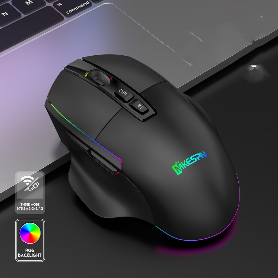 Rechargeable Wireless RGB Gaming Mouse High-value