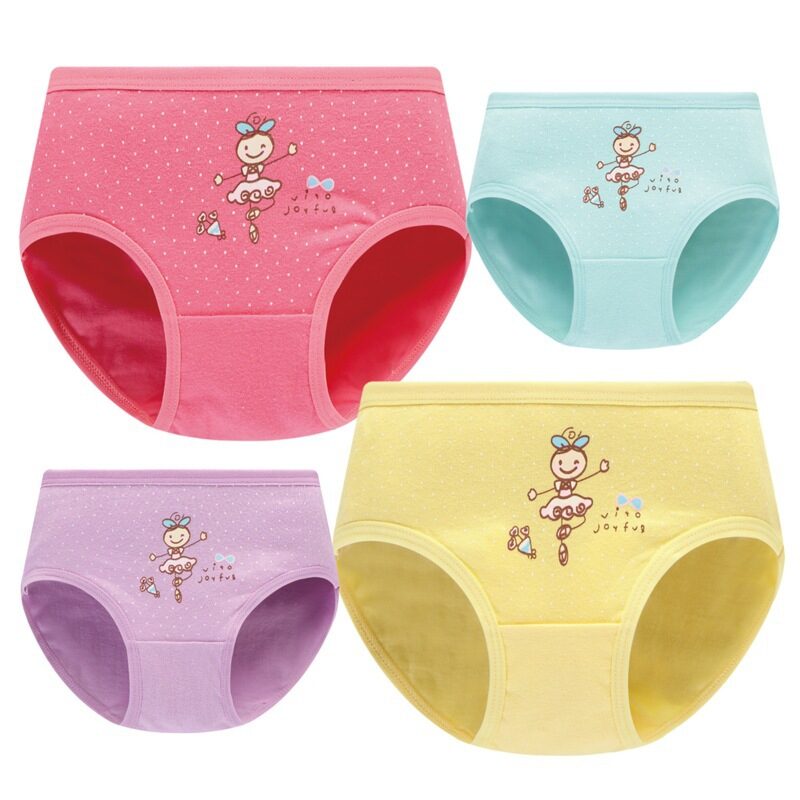 Girls' Underwear Cotton Children's Baby Briefs Student Shorts