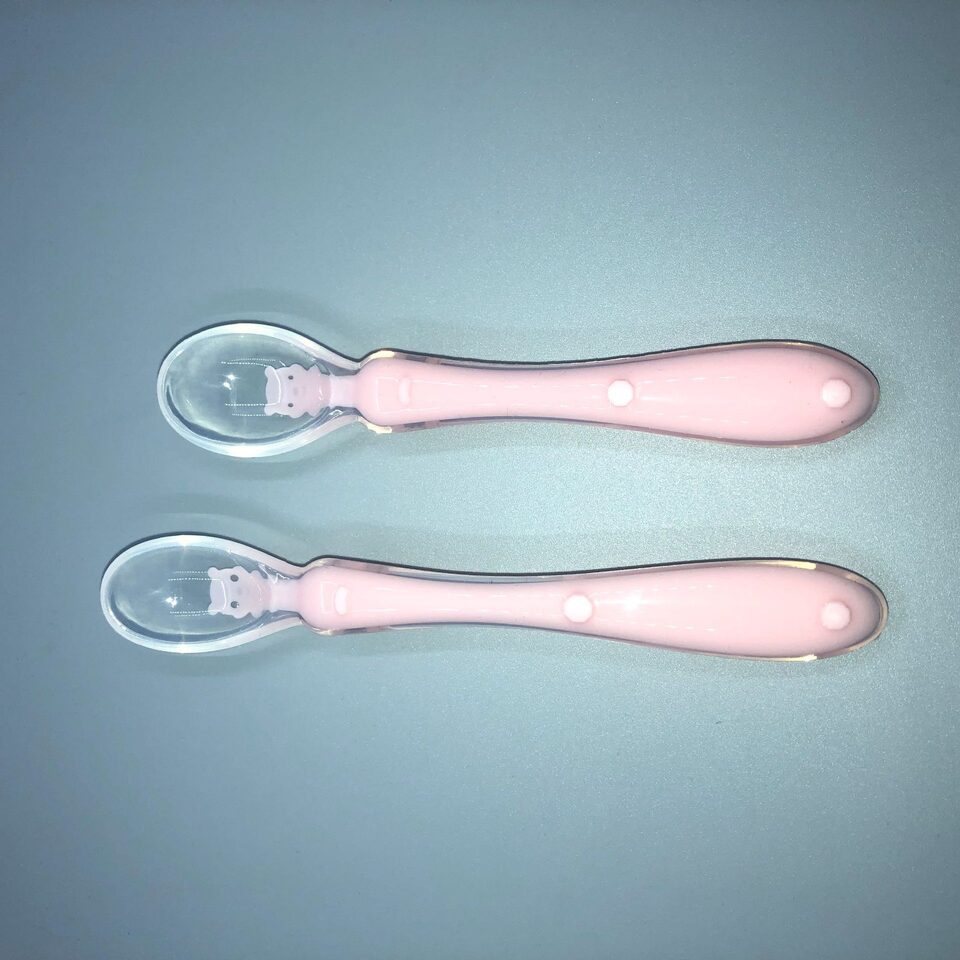 Baby Feeding Water Soup Tableware Silicone Spoon