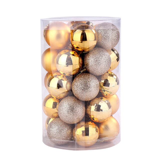 34 Christmas Ball Set 4cm Ornaments