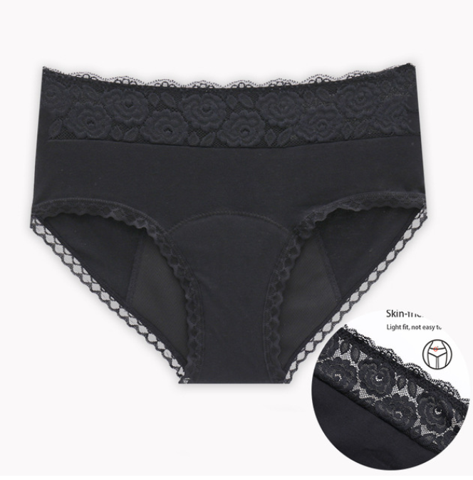 Large Size Ladies Cotton Physiological Underwear Front