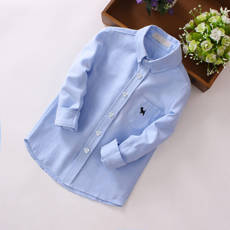 Children's Shirts Boys' Long-sleeved