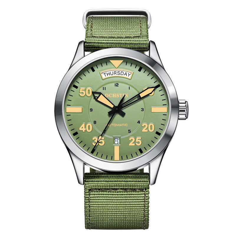 Automatic Mechanical Watch Waterproof Nylon