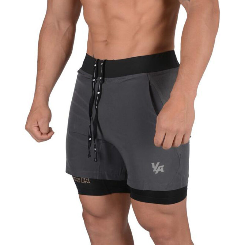 New Running Shorts Summer Men's Gym Fitness Bodybuilding