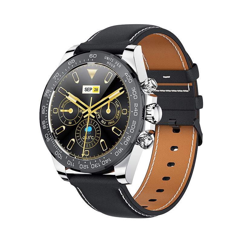 Fashion Stainless Steel Smart IP68 Sports Watch Waterproof