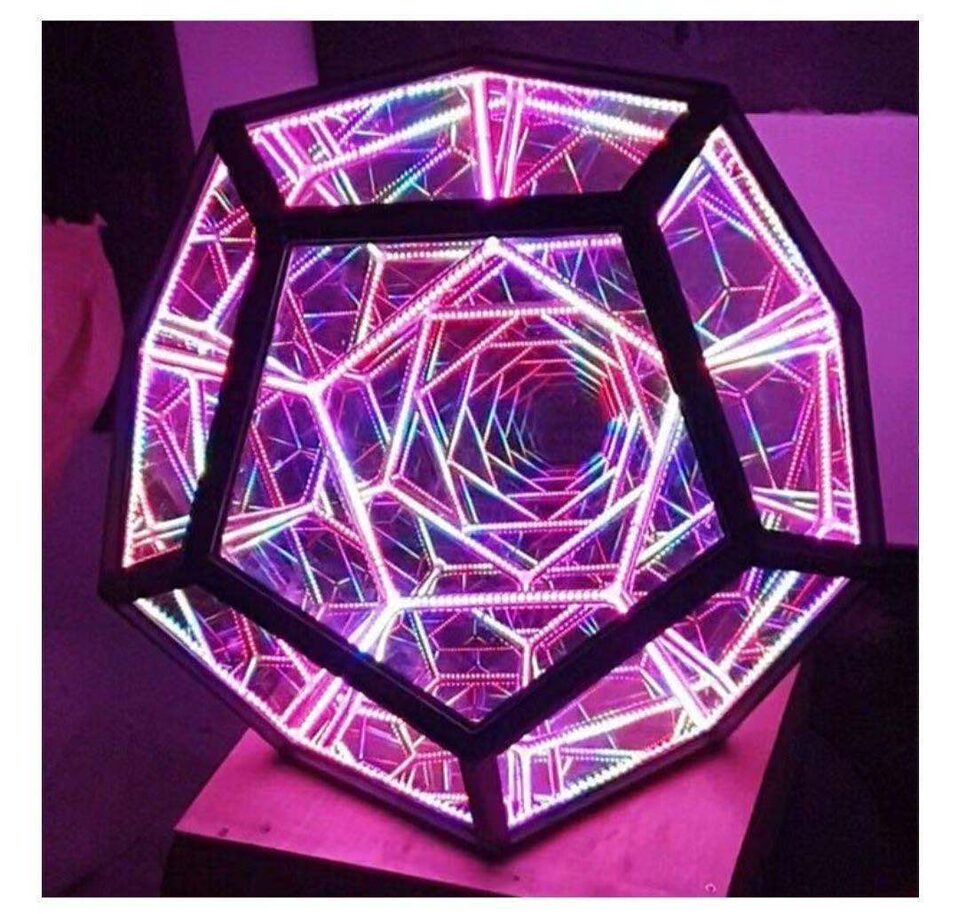 Dodecahedron Color Art Lamp Decorative Lights Colorful Housewarming