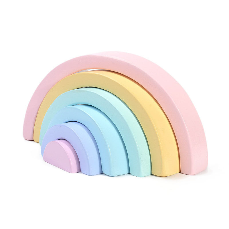 Silicone Stacking Educational Toys Infant Building Block