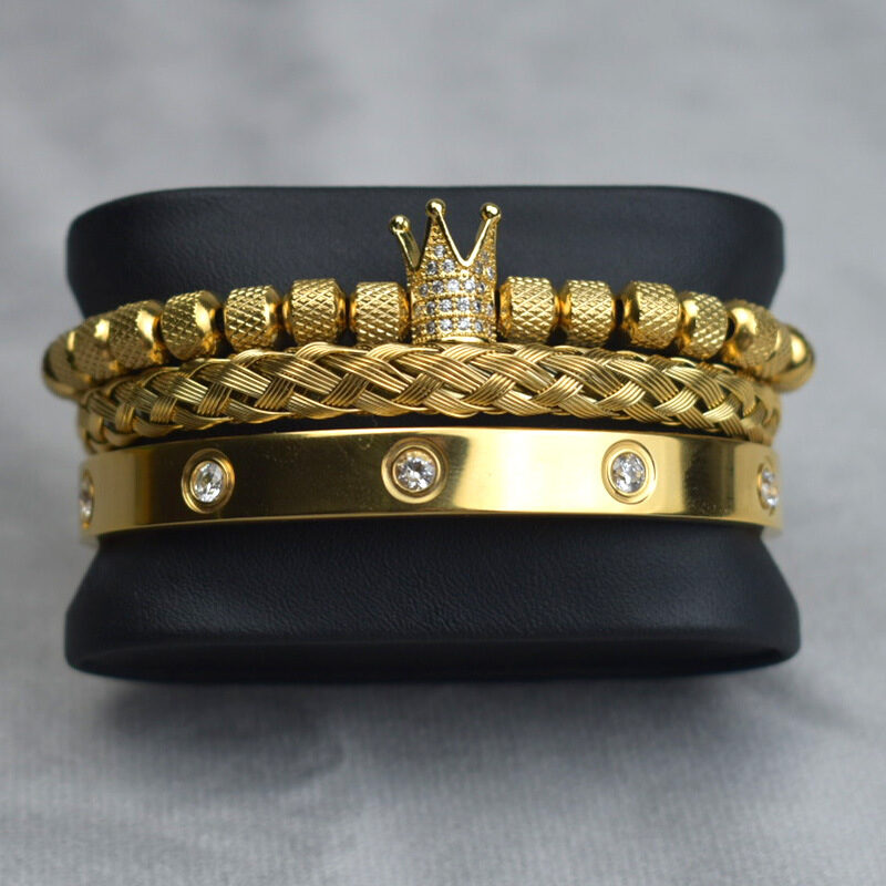 Pineapple Ball Crown Twist Woven Mesh With Diamond