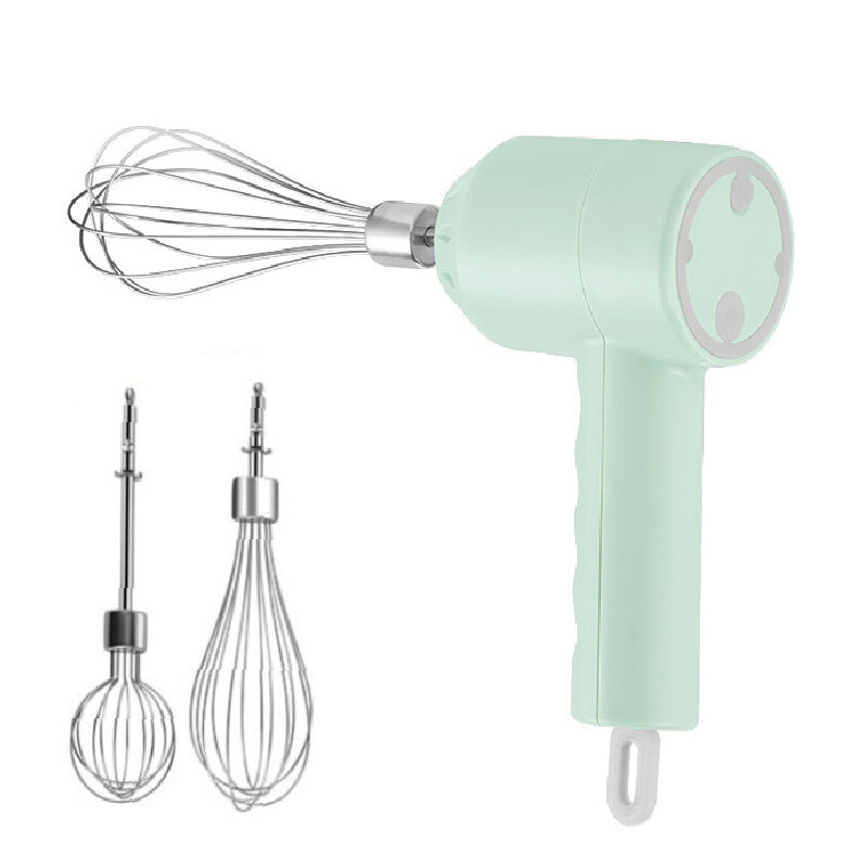 Portable Mini Wireless Electric Egg Beater HandHeld USB