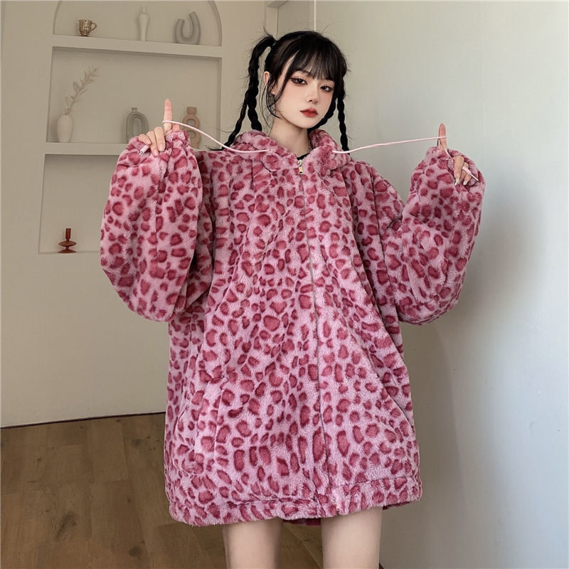 Lamb Wool Coat Women Thick Woolen