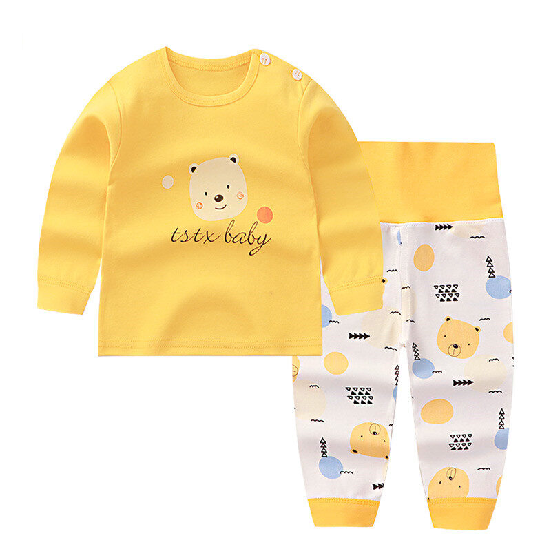 Baby Autumn Clothes Suit Cotton Underwear