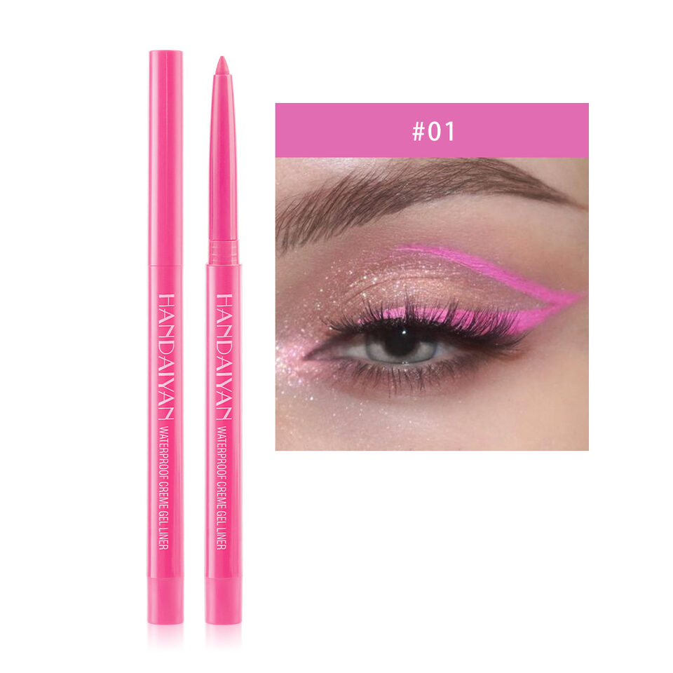 20 Color Cat Eye Makeup Waterproof Neon Colorful