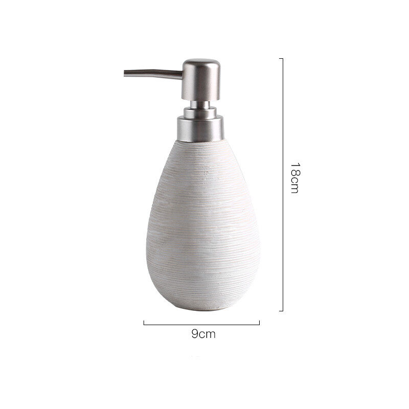 Bathroom Shower Gel Bottle Bottling Lotion Ceramic