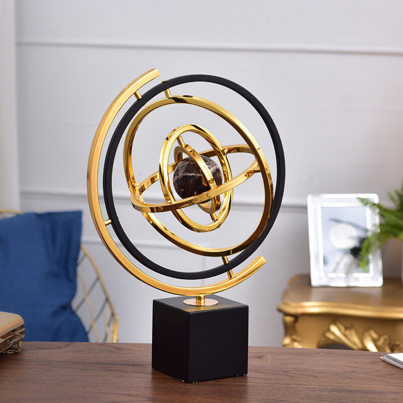 Office Globe Decoration Model Room Study Desk Living