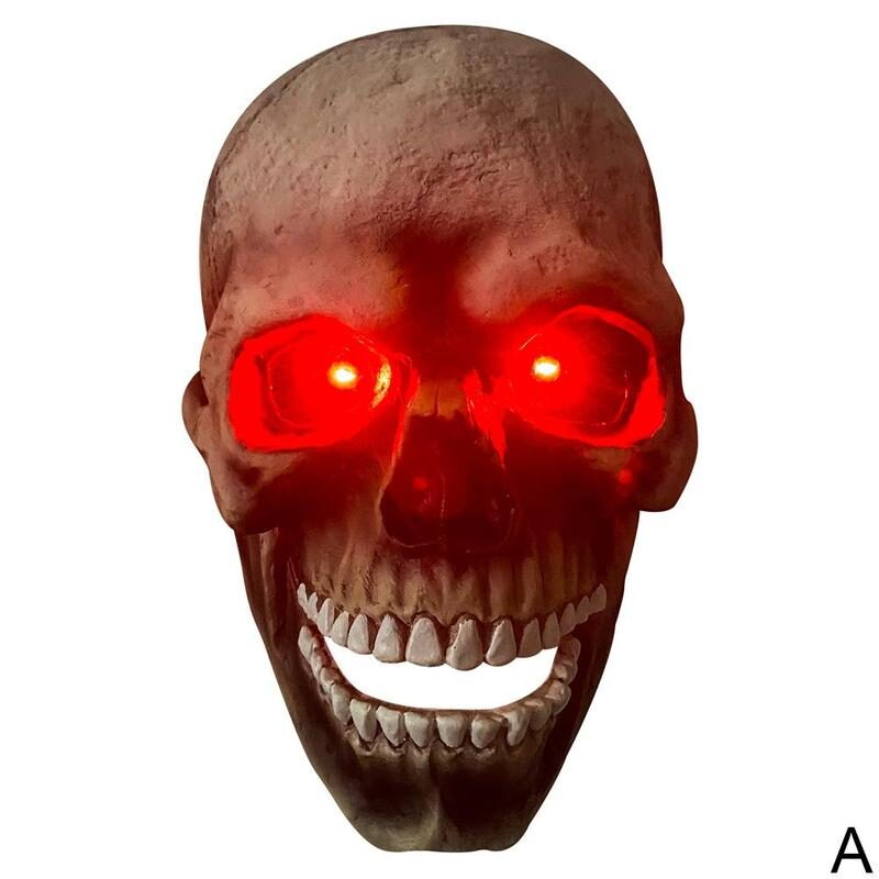 Halloween Skull Movable Mouth Latex Mask Kills Cosplay