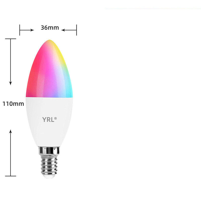 Smart WifI Led Lamp E14 RGB CW WW