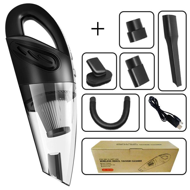 Car Vacuum Cleaner Handheld Wireless Charging
