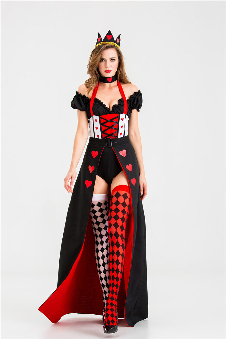 Queen Of Hearts Dress Uniform Halloween Costume