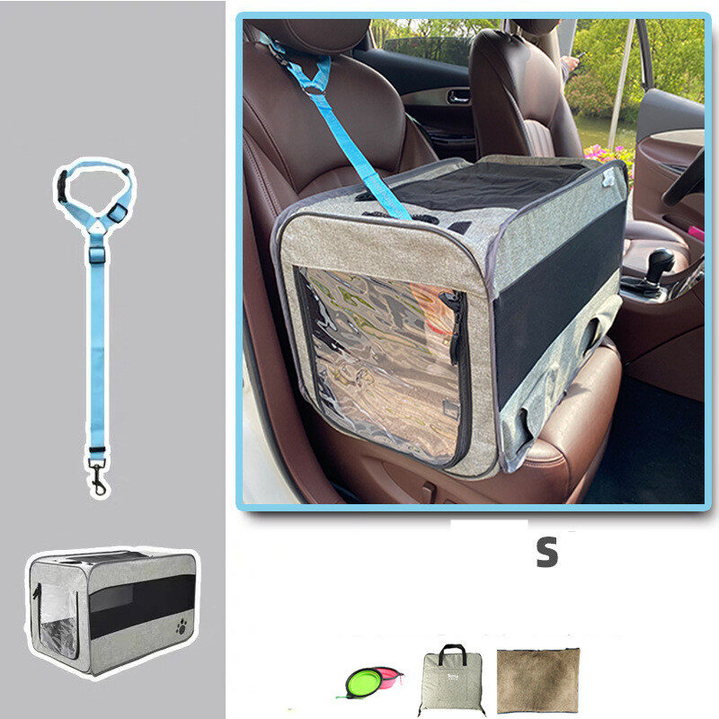 Pet Travel Carrier Bag Portable Folding Fabric