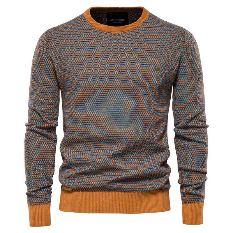 Casual Hit Color Men's European Size Shirt Trend