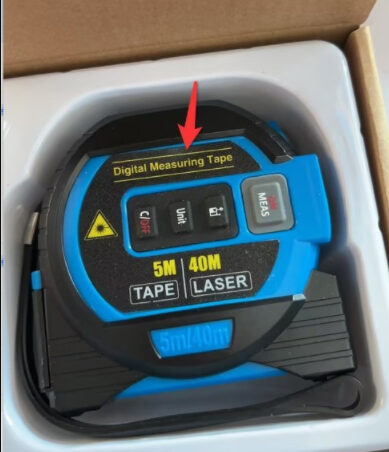 3 In 1 Laser Tape Measure Rangefinder 5m