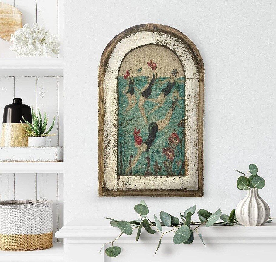 Swimming Wall Decorative Art Mural