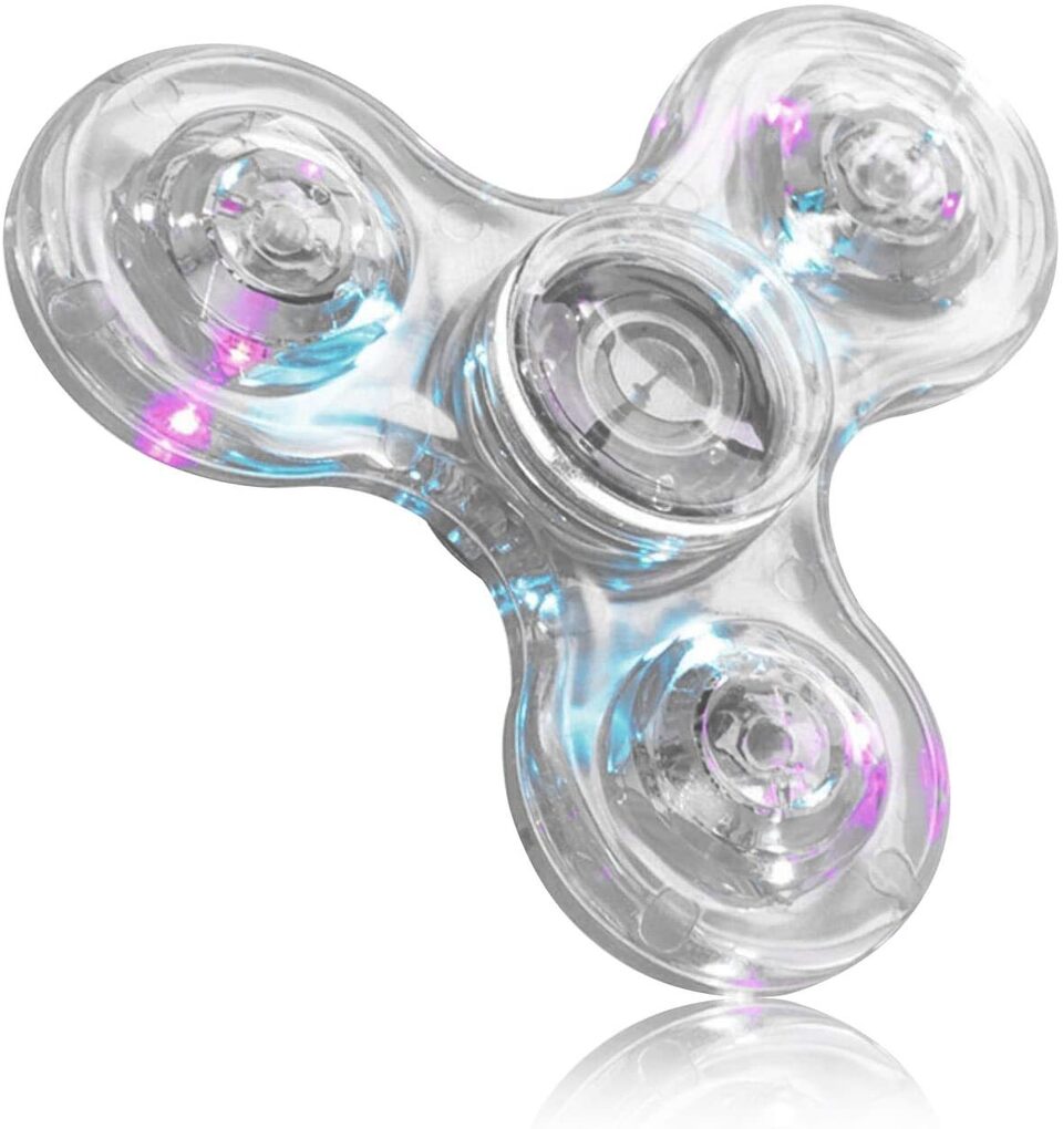 Luminous LED Light Fidget Spinner Hand Top Spinners