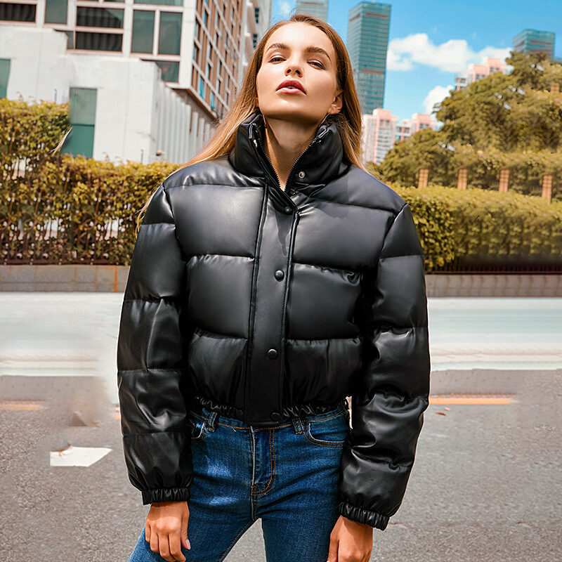 New Bread Coat Winter Warm Stand Collar Short