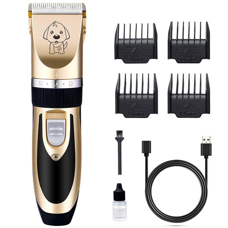 Professional Pet Dog Hair Trimmer Animal Grooming Clippers