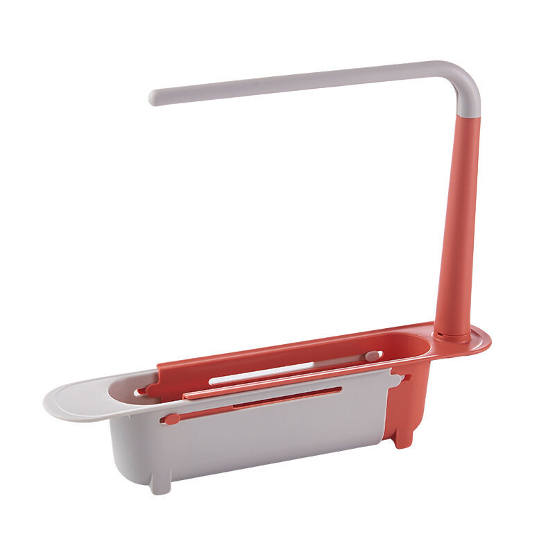 New Kitchen Sink Rack Telescopic Drain Basket