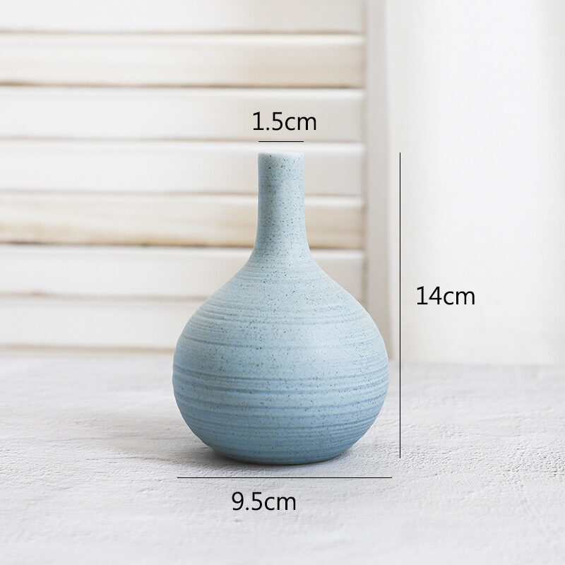 Creative Home Ceramic Crafts Vase Desk Hydroponic Decoration