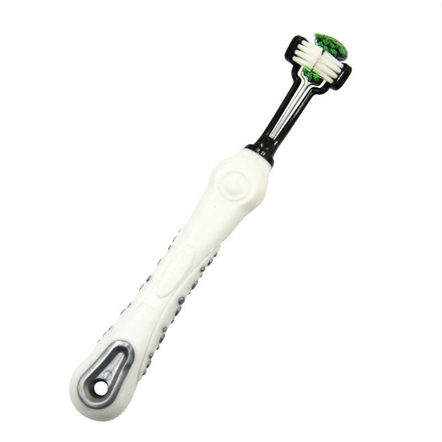 Pet Dental Supplies Fingers Double-headed Toothbrush Teeth Cleaning