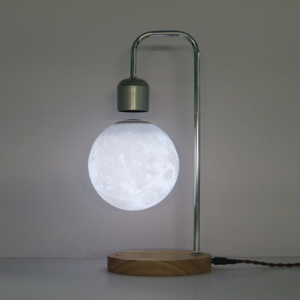 Floating Moon Light Wireless Charging Balance