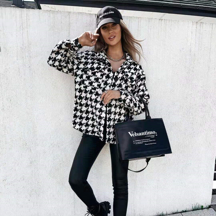Fashion Winter blouse coat Ladies shirt Women Tops