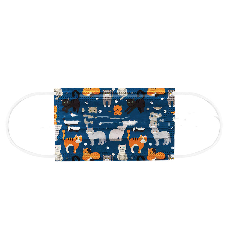 Disposable Children's Tie-dye Printing Protective Mask