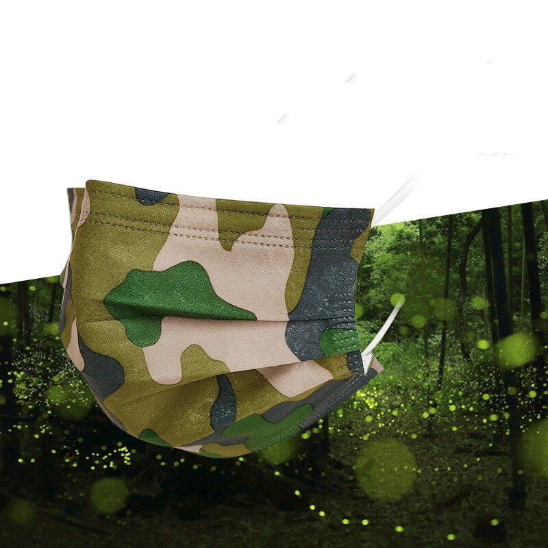 Pinnacle Camouflage Disposable Mask